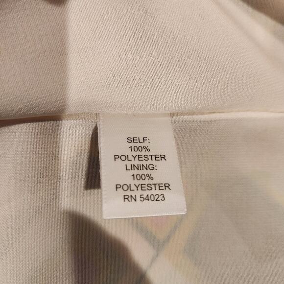 Sabine Womens Multi Color Geo Print Tied Rope Strap Tank Top Size Small Y2K 90s - Picture 6 of 10